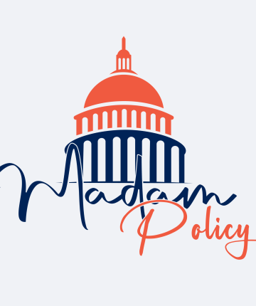 Madam Policy Podcast Logo