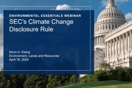 SEC Climate Disclosure Rule