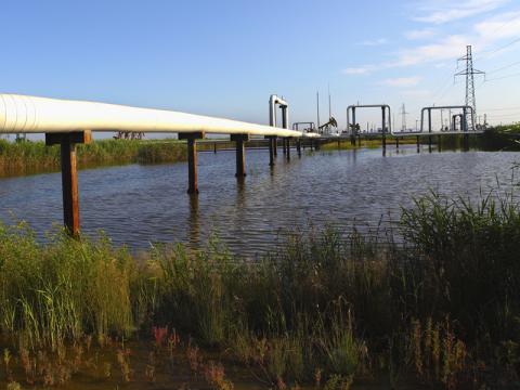 IMAGE: Pipeline over water