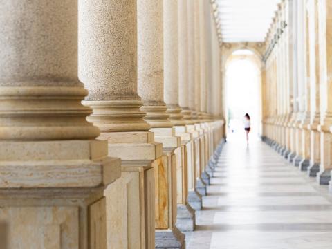 IMAGE: Hallway with Columns