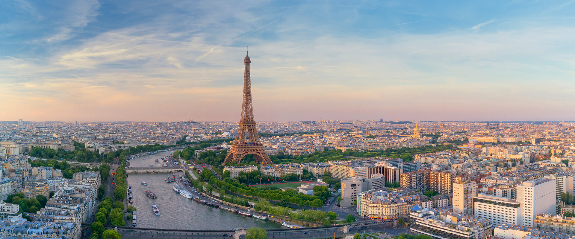 Bracewell Paris office page banner image, which shows the skyline of Paris.