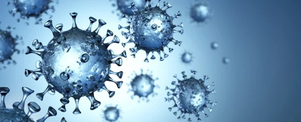 Illustration of coronavirus