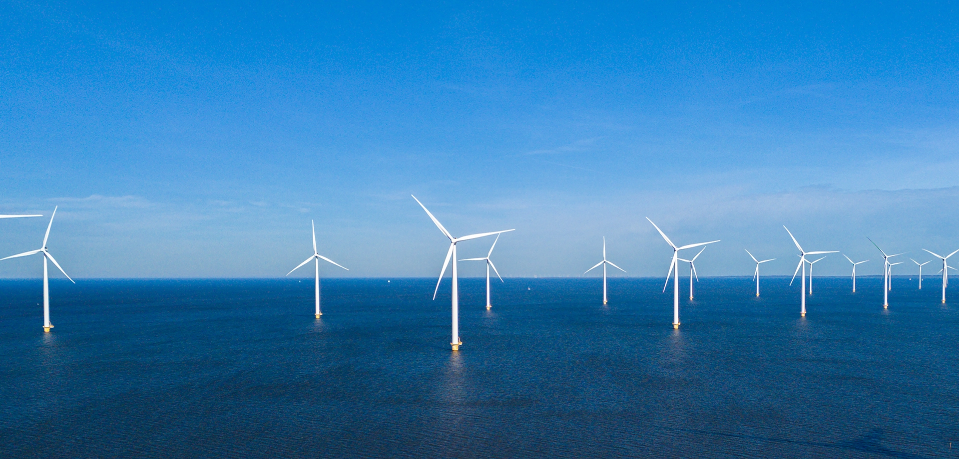 Windmills in the ocean