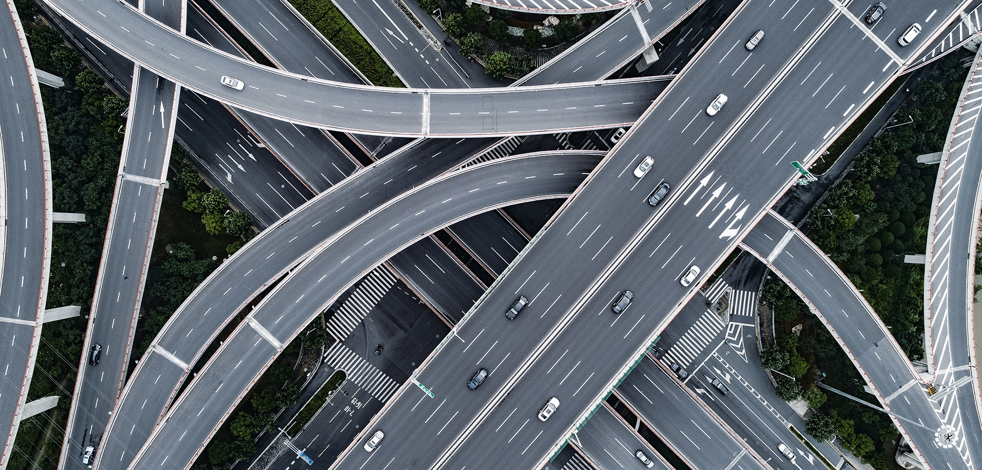 View of roads and cars